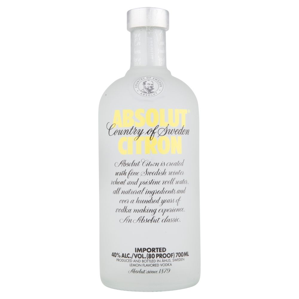 Absolut Citron 70cl 40º (R) x6