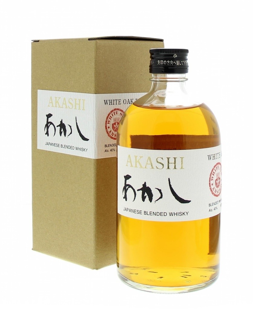 Akashi White Oak Blended Whisky 50cl 40° (R) GBX x6