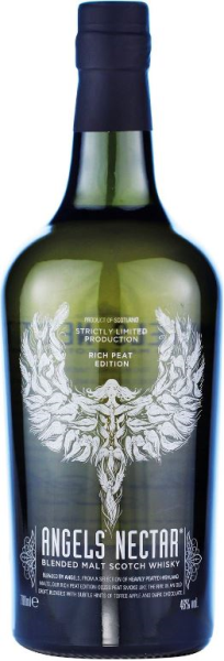 Angels Nectar Blended Malt Whisky Rich Peat Edition 70cl 46° (R) x6