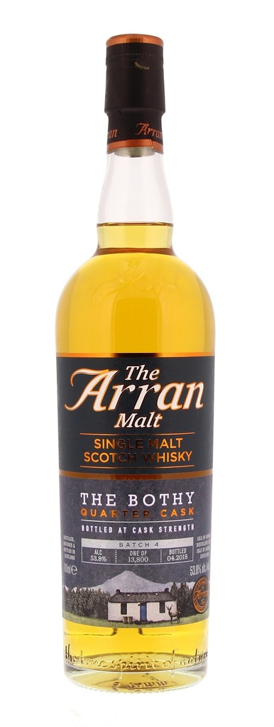 Arran Quarter Cask 'The Bothy' 4th Edition 70cl 53,8° (R) GBX x6