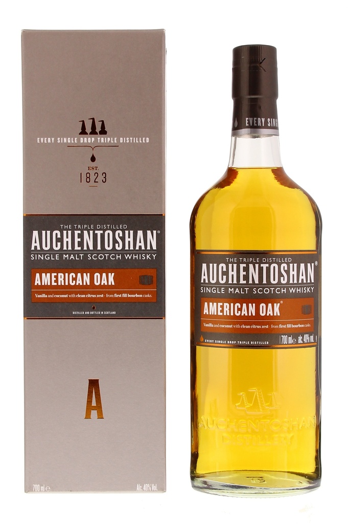Auchentoshan American Oak + UK DS 70cl 40° GBX (R) x6