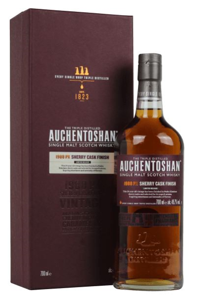 Auchentoshan Vintage 1988 PX Cask 70cl 49,7° (R) GBX x3