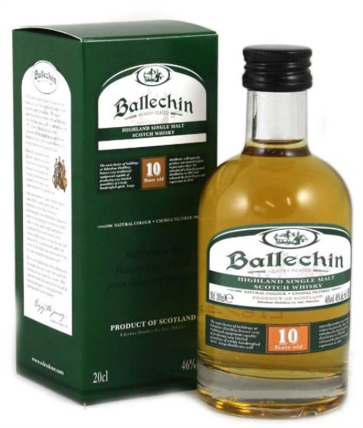 Ballechin 10 Years 20cl 46° (NR) x6