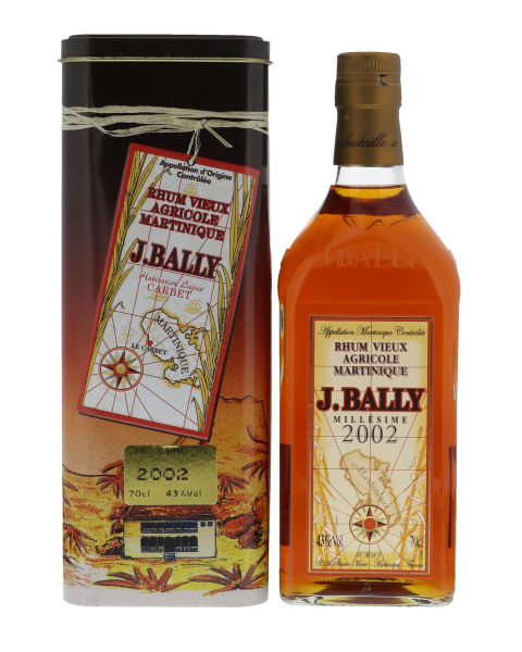 Bally 2002 70cl 43° (R) GBX x6