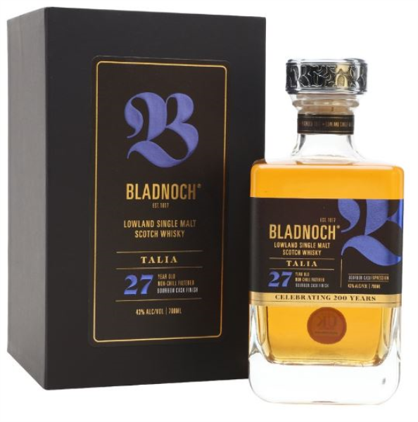 Bladnoch 27 YO Talia 70cl 43° (R) GBX x6