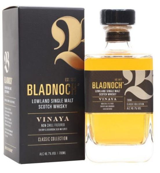 Bladnoch Vinaya 70cl 46,7° (NR) GBX x6