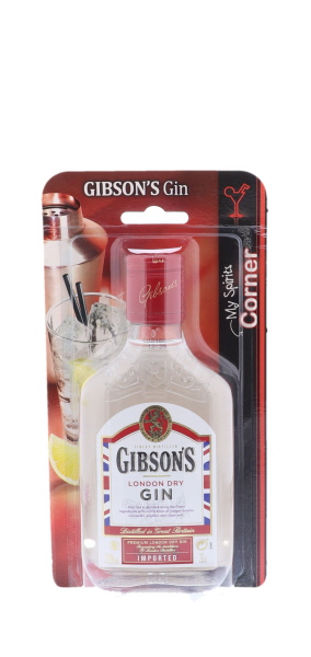 Gibson's Gin My Spirits Corner 20cl 37,5° (NR) x8