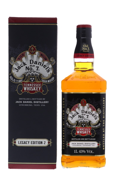 Jack Daniel's 1905 Legacy Edition 2 100cl 43° (R) GBX x12