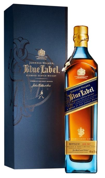 Johnnie Walker Blue Label 70cl 40° (R) GBX x6