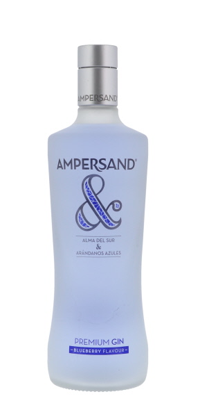 Ampersand Gin Blueberry 70cl 37.5° (NR) x6