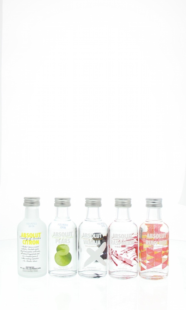 Absolut Five 40° 5 x 5cl (R) GBX x18