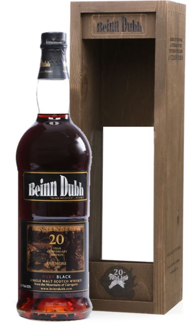 Beinn Dubh Thunder the Glens Anniversary 70cl 43° (R) x6
