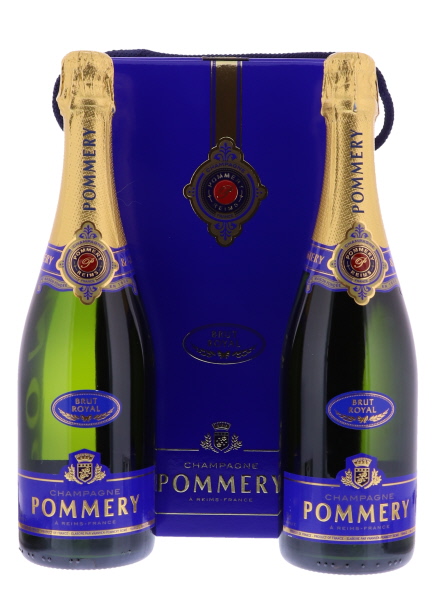 Pommery Brut Royal Twin Pack 2 x 75cl (R) GBX x3