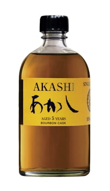 Akashi Single Malt 5 YO Bourbon Cask 50cl 50° (R) GBX x6