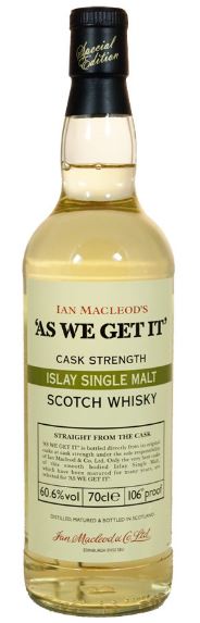 As We Get It Islay 70cl 60,8° (R) x6