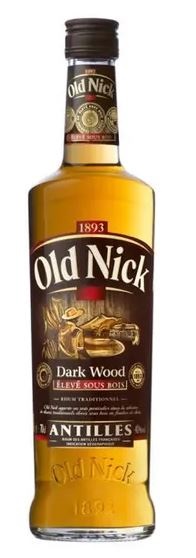 Old Nick Dark Rum 70cl 37.5° (NR) x6