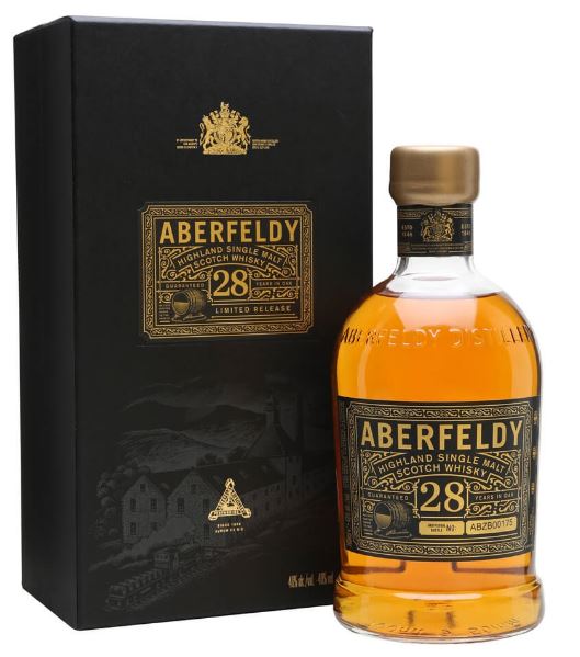 Aberfeldy 28 YO 70cl 40° (R) GBX x4