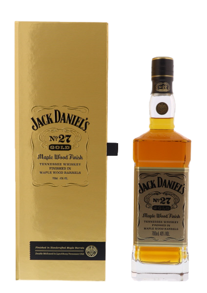 Jack Daniel's N°27 Gold Maple Wood Finish 70cl 40° (R) GBX x6