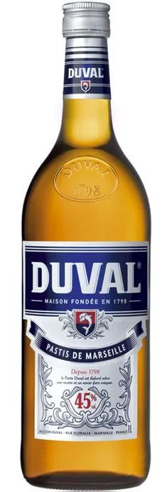 Duval Pastis 100cl 45° (NR) x12