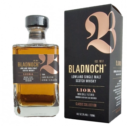 Bladnoch Liora Virgin Oak Cask 70cl 52,2° (R) GBX x6