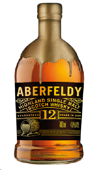 Aberfeldy 12 YO Happy New Waxed Bottle 70cl 40° (R) GBX x6