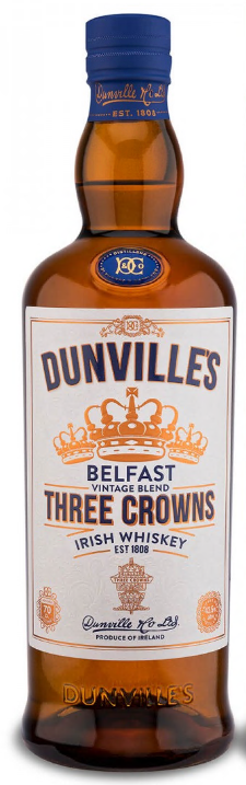 Dunvilles Three Crowns 70cl 43,5° (NR) x6