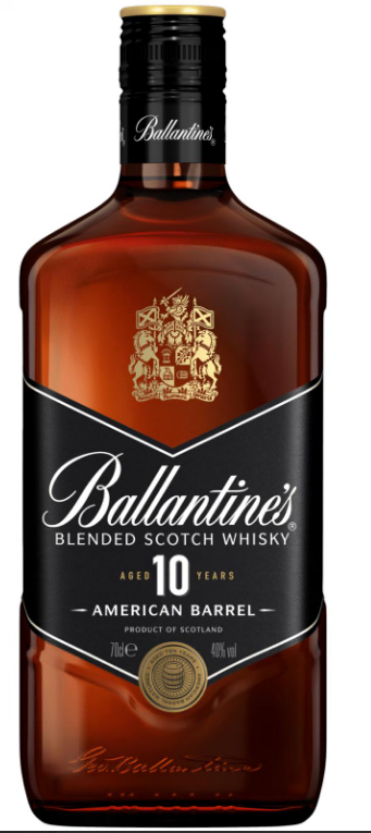 Ballantine's 10 YO American Barrel 70cl 40° (R) x6