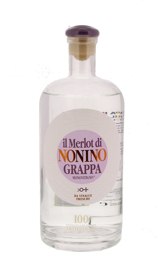 Nonino Grappa Merlot 70cl 41º (R) GBX x6