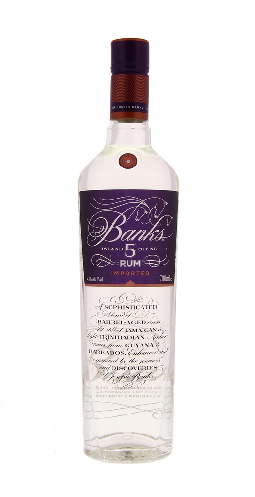 Banks 5 Island 70cl 43º (R) x6