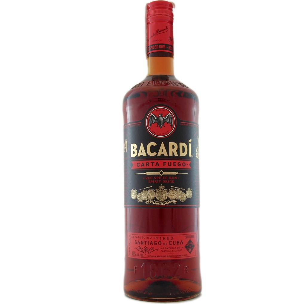 Bacardi Fuego 100cl 40º (R) x6