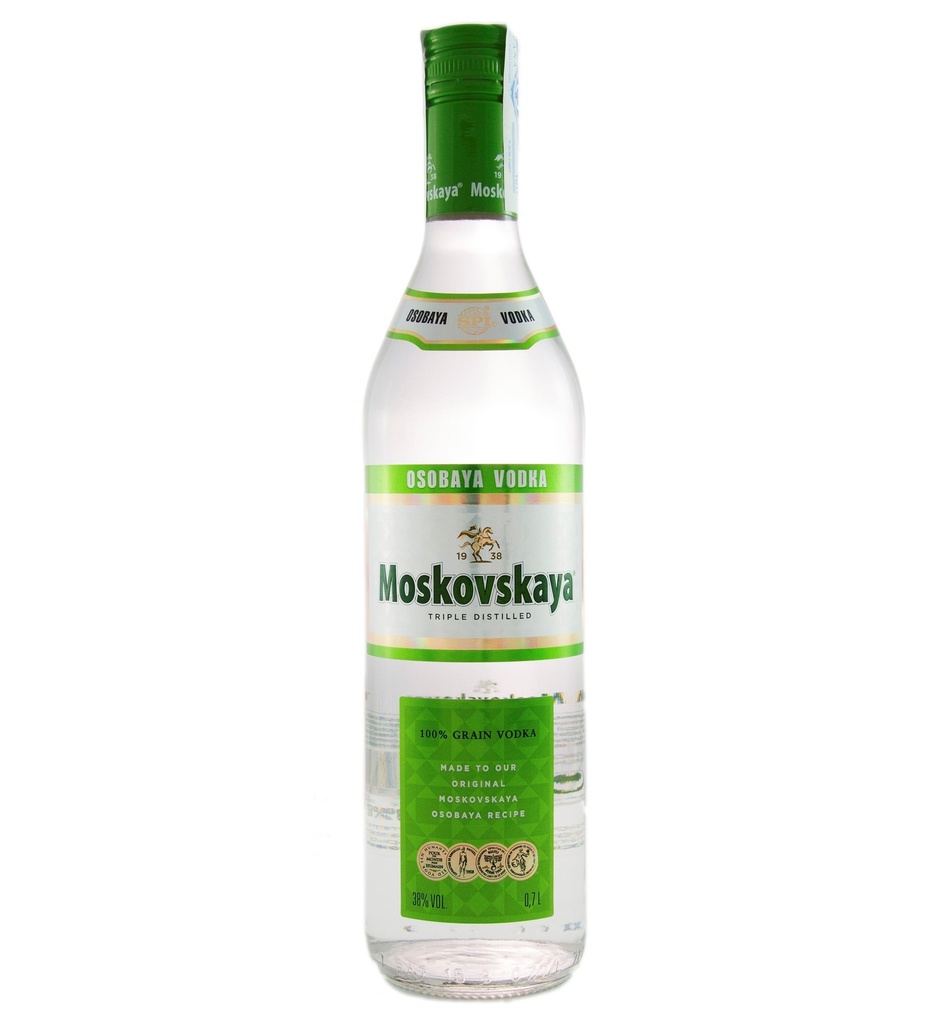 Moskovskaya 70cl 38º (NR) x12