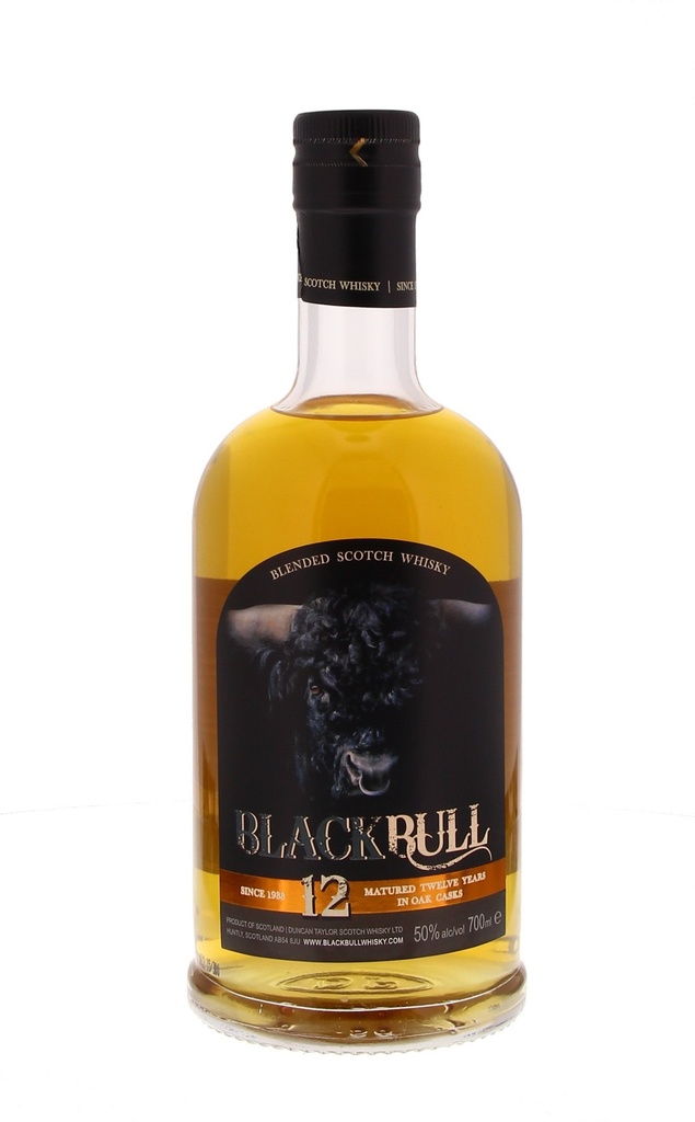 Black Bull 12 YO 70cl 50º (R) GBX x6