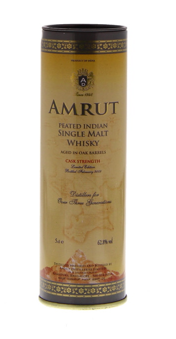 Amrut Peated Single Malt Cask Strength 5cl 62,8º (R) x24