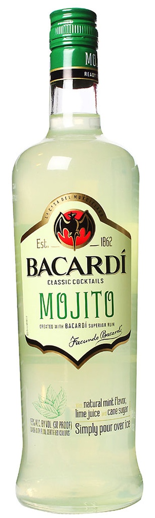 Bacardi Mojito 175cl 15º (NR) x6