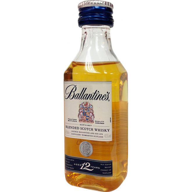 Ballantine's 12 YO 5cl 40º PET x120