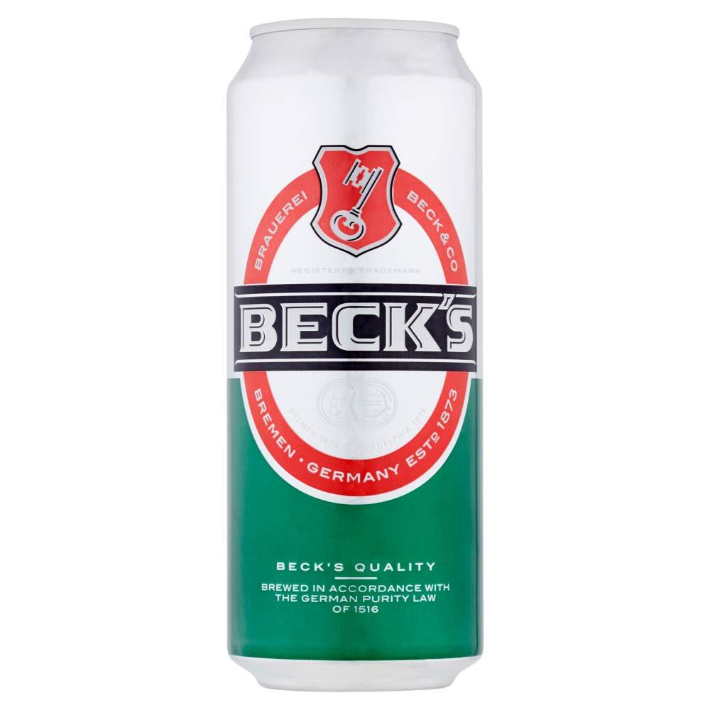 Becks 50cl 4,8º CAN x24