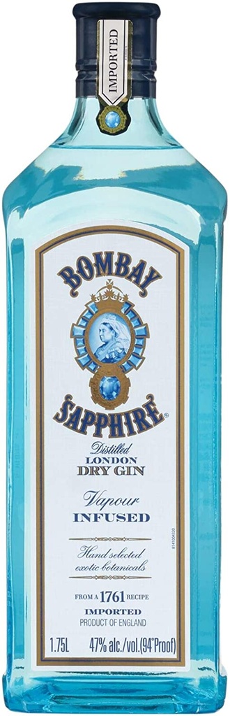 Bombay Sapphire 175cl 47º (R) x6