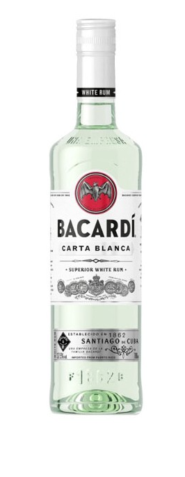 Bacardi  Carta Blanca 70cl 37,5º (NR) x6