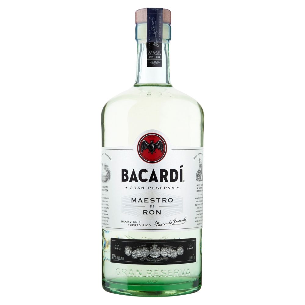 Bacardi Gran Reserva Maestro de Ron 100cl 40º (R) x6