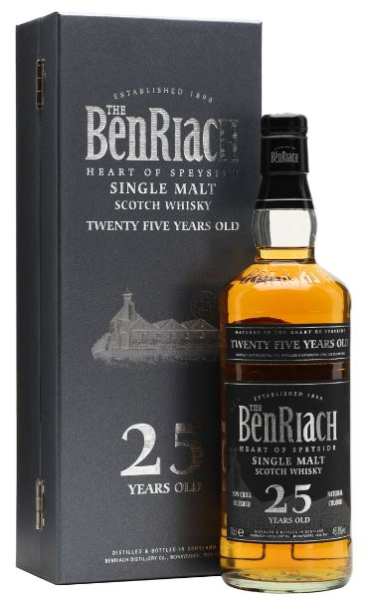 Benriach 25 YO 70cl 46,8º (R) GBX x4