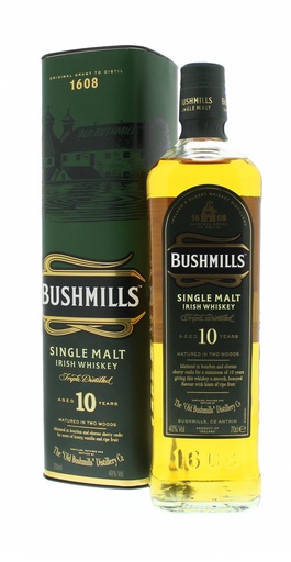 [WB-4.6] Bushmills 10 YO 70cl 40° (R) GBX x6