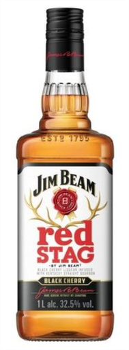 [WB-550.12] Jim Beam Red Stag 100cl 32,5° (NR) x12