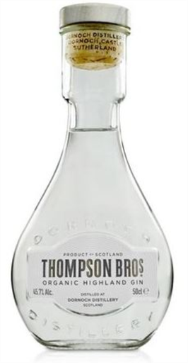 [G-612.6] Thompson Bros Organic Highland Gin 50cl 45,7° (R) x6