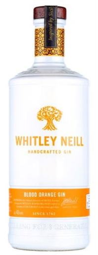 [G-658.6] Whitley Neill Blood Orange Gin 100cl 43° (R) x6
