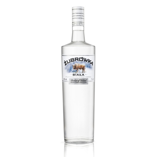 [V-194.6] Zubrowka Biala 100cl 40° (R) x6