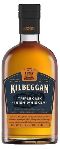 [WB-1375.6] Kilbeggan Triple Cask 70cl 43° (R) x6