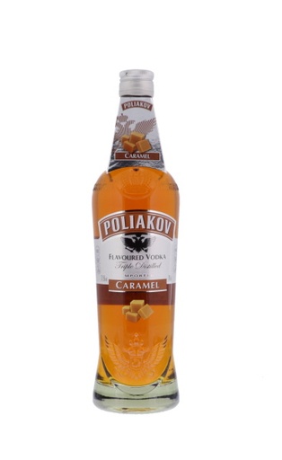 [V-216.6] Poliakov Caramel Vodka 70cl 37,5° (NR) x6