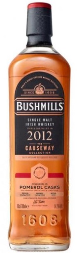 [WB-1735.6] Bushmills Causeway Collection 2012 Pomerol Cask 70cl 54,2° (R) GBX x6