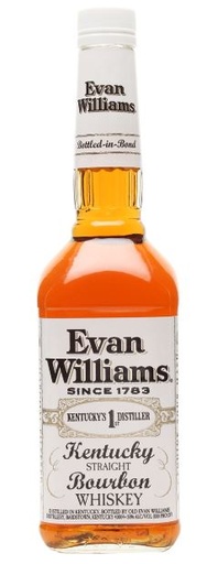 [WB-2056.6] Evan Williams Bottled in Bond White Label 70cl 50° (R) x6