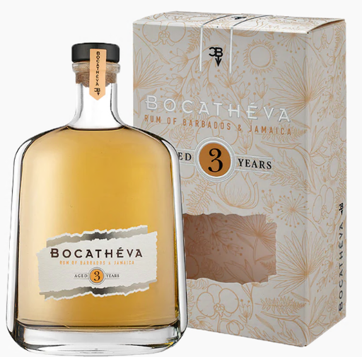 [R-1614.6] Bocatheva Rum Barbados & Jamaica 3 YO 70cl 45° (R) GBX x6